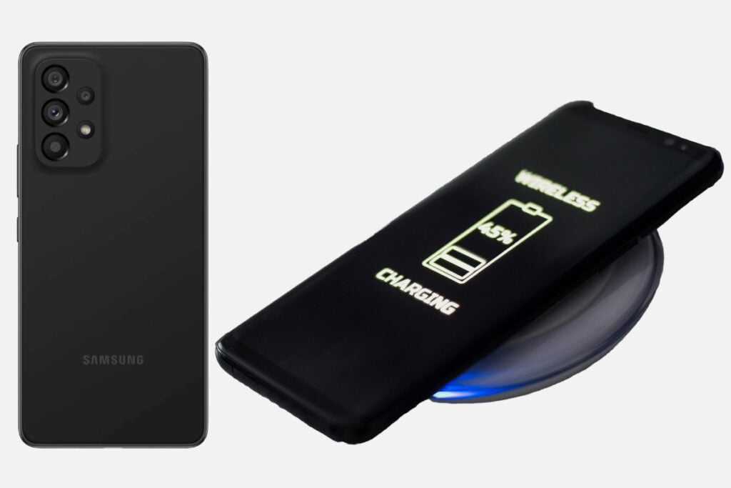 Does the Samsung Galaxy A53 5G have Wireless Charging